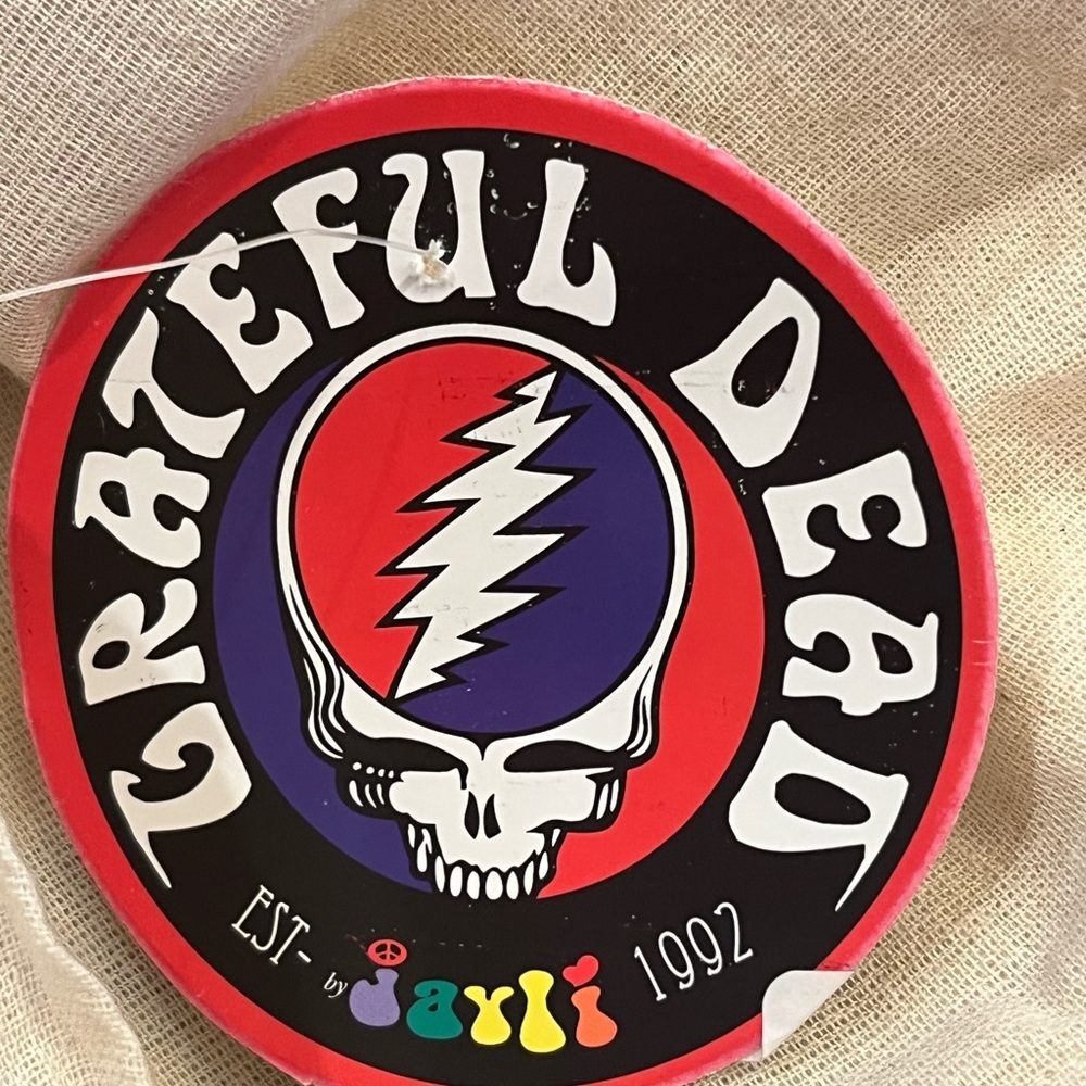 Jayli Colorful Grateful Dead Bear Print Shoulder Bag NWT - Picture 6 of 6